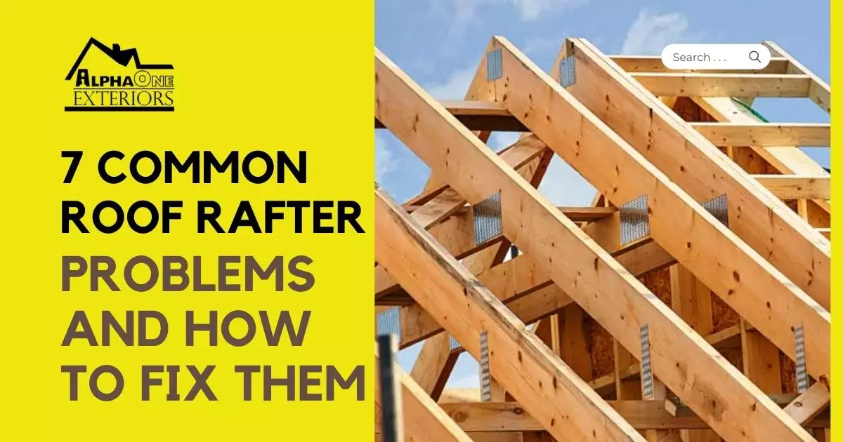 7 Common Roof Rafter Problems And How To Fix Them   Featured Roof Rafter 2 